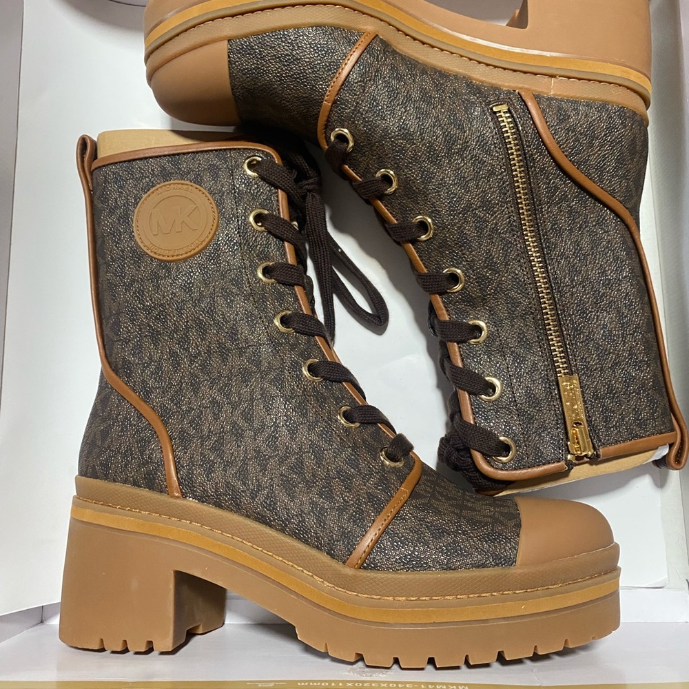 Michael Kors combat boots